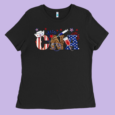 Cna Certified Nursing Ladies Tee Designed By Texasbilliewilder