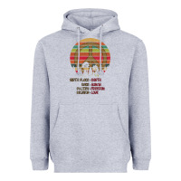 Heather Grey Birthplace Earth Race Human Peace Sign Hippie Heavyweight Hoodie - Bettercallsaul
