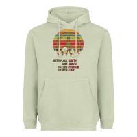 Matcha Birthplace Earth Race Human Peace Sign Hippie Heavyweight Hoodie - Bettercallsaul