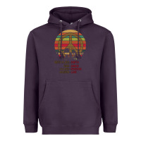 Plum Birthplace Earth Race Human Peace Sign Hippie Heavyweight Hoodie - Bettercallsaul
