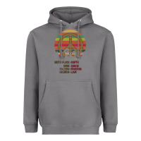 Storm Birthplace Earth Race Human Peace Sign Hippie Heavyweight Hoodie - Bettercallsaul