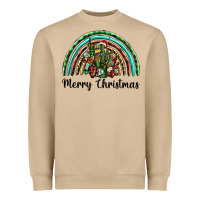 Mushroom merry christmas cactus rainbow Heavyweight Sweatshirt - BarkalooDesign
