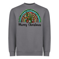 Storm merry christmas cactus rainbow Heavyweight Sweatshirt - BarkalooDesign