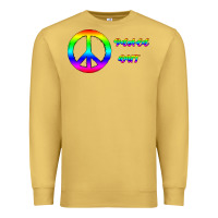 Antique Gold Peace Out Premium Sweatshirt - Bettercallsaul