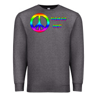 Charcoal Heather Peace Out Premium Sweatshirt - Bettercallsaul