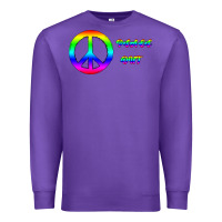 Purple Peace Out Premium Sweatshirt - Bettercallsaul