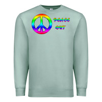 Peace Out Premium Sweatshirt | Teevron