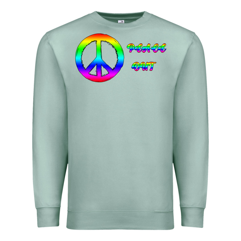 Peace Out Premium Sweatshirt by Bettercallsaul | Teevron