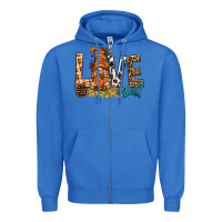 True Royal Love Fall Gnome Zipper Hoodie - BundleAndBundleShop