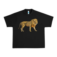 Black lion Urban Heavy Tee - LillyAllenDesigns