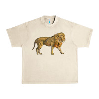 Sandshell lion Urban Heavy Tee - LillyAllenDesigns