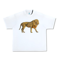 White lion Urban Heavy Tee - LillyAllenDesigns
