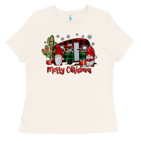 Bone merry christmas gnome caravan Ladies Tee - JahusDesignShop