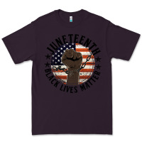 Plum black lives matter Premium Tee - HRA Design Shop