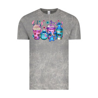 Cloud Rock stitch coffee Vintage Tee - Jasminsmagicworld
