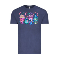 Vintage Denim stitch coffee Vintage Tee - Jasminsmagicworld