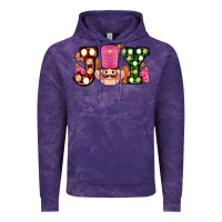 Cloud Purple Christmas joy snacks and nutcracker cookies ado Vintage Hoodie - AdoDesignShop