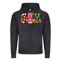 Vintage Black Christmas joy snacks and nutcracker cookies ado Vintage Hoodie - AdoDesignShop