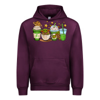 Mauve Wine fantastic movie character coffee cups Urban Hoodie - OliviaCreatesArt