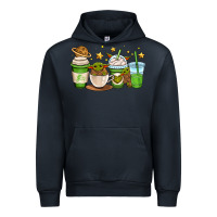 Navy fantastic movie character coffee cups Urban Hoodie - OliviaCreatesArt