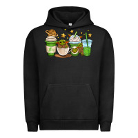 Pigment Black fantastic movie character coffee cups Urban Hoodie - OliviaCreatesArt