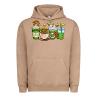 Pigment Burro fantastic movie character coffee cups Urban Hoodie - OliviaCreatesArt