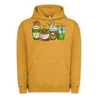 Pigment Peanut Butter fantastic movie character coffee cups Urban Hoodie - OliviaCreatesArt