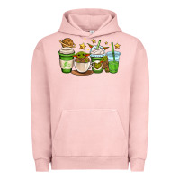 Pigment Salmon fantastic movie character coffee cups Urban Hoodie - OliviaCreatesArt