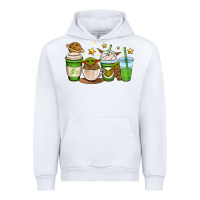 White fantastic movie character coffee cups Urban Hoodie - OliviaCreatesArt