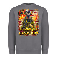 Storm First In last Out Firefighter Heavyweight Sweatshirt - LillyAllenDesigns