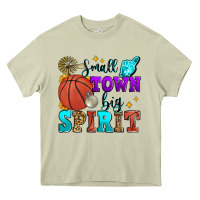 Mossy small town big spirit basketball Heavy Core Tee - Zillion Design Studio