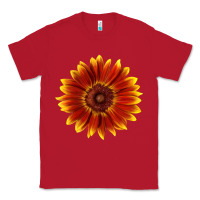 Red little becka sunflower Classic Tee - LillyAllenDesigns