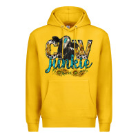 Lemon Cow Junkie with Cow Premium Hoodie - texasbilliewilder