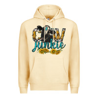 Pina Colada Cow Junkie with Cow Premium Hoodie - texasbilliewilder