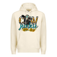 Tofu Cow Junkie with Cow Premium Hoodie - texasbilliewilder