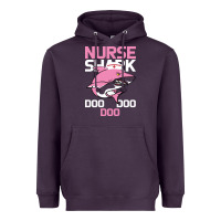Plum Nurse Shark Doo Doo Doo Heavyweight Hoodie - Bettercallsaul