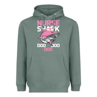 Sage Nurse Shark Doo Doo Doo Heavyweight Hoodie - Bettercallsaul