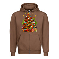 Chestnut Christmas Feliz Navidad Sombrero Tree Zipper Hoodie - BundleAndBundleShop