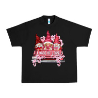 Black loads of love with flowers Urban Heavy Tee - NancyCooperArtShop