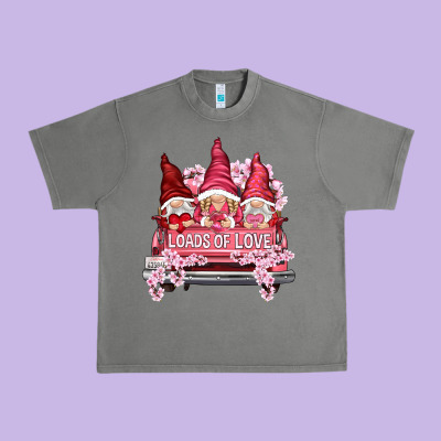 Loads Of Love With Flowers Urban Heavy Tee Designed By Nancycooperartshop