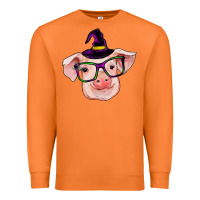 Carrot pig with halloween Premium Sweatshirt - RanaPortraitStore
