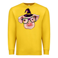 Lemon pig with halloween Premium Sweatshirt - RanaPortraitStore
