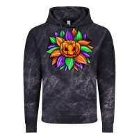Cloud Black sunflower halloween Vintage Hoodie - JahusDesignShop