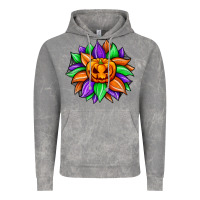 Cloud Rock sunflower halloween Vintage Hoodie - JahusDesignShop