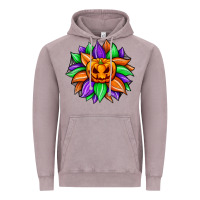 Sunflower Halloween Vintage Hoodie | Teevron