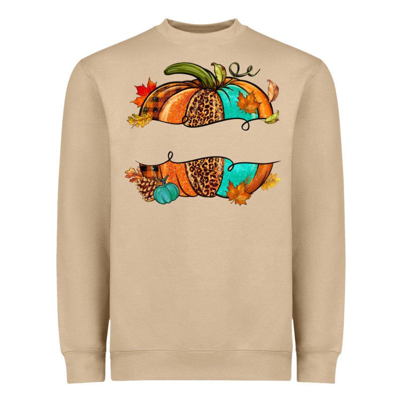 Custom Pumpkin Name Heavyweight Sweatshirt by NancyCooperArtShop | Teevron
