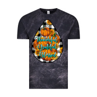 Cloud Black Thankful Grateful Blessed Vintage Tee - LillyAllenDesigns