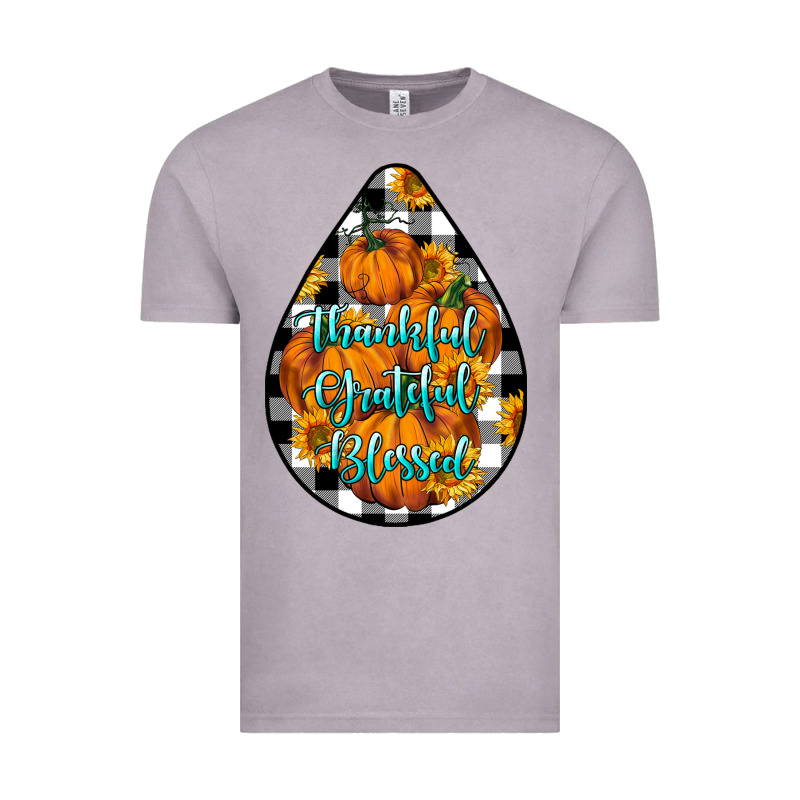 Thankful Grateful Blessed Vintage Tee by LillyAllenDesigns | Teevron