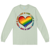 Matcha love is love Long Sleeve Tee - MaliasSmallBusiness