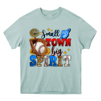 Arona small town big spirit baseball Heavy Core Tee - Zillion Design Studio